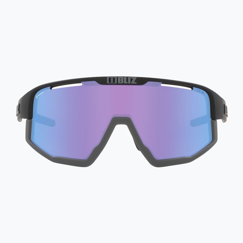 Okulary przeciwsłoneczne Bliz Fusion Small Nano Optics Nordic Light matt black/begonia/violet blue 3
