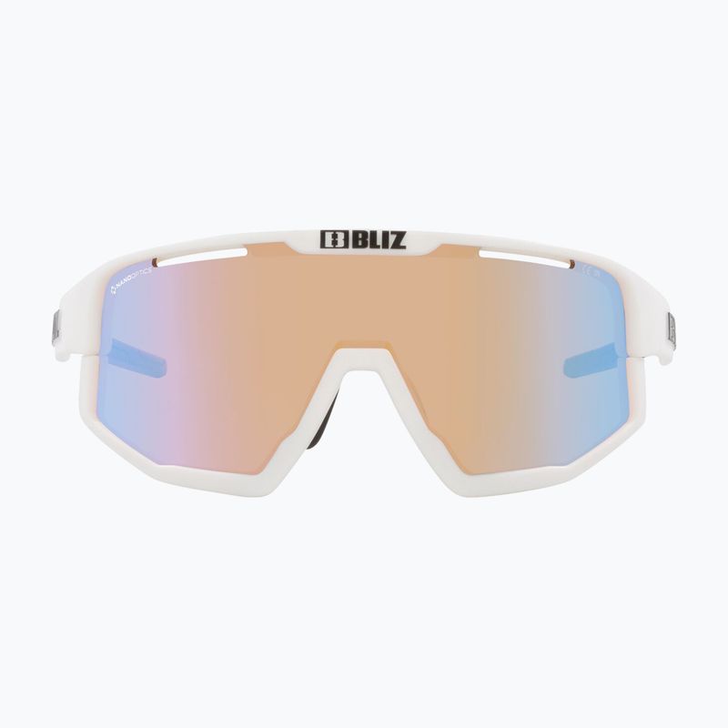 Okulary przeciwsłoneczne Bliz Fusion Small Nano Optics Nordic Light matt white/coral/orange blue 2