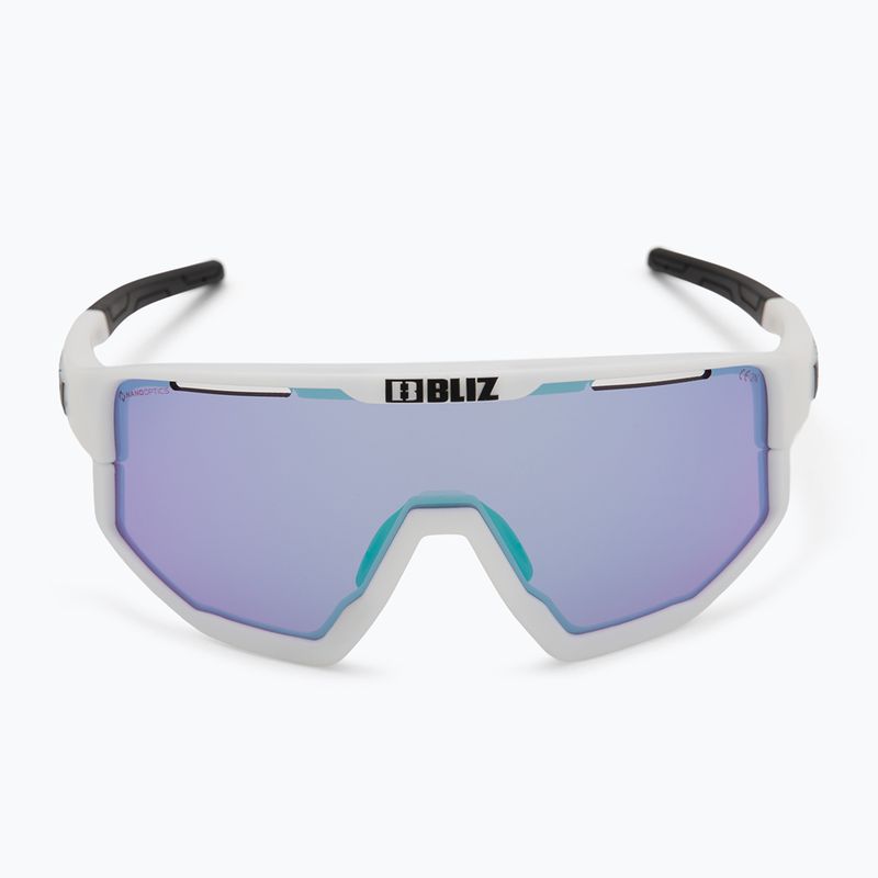Okulary przeciwsłoneczne Bliz Fusion Small Nano Optics Nordic Light matt white/begonia/violet blue 4