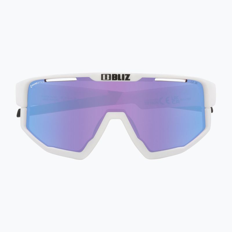 Okulary przeciwsłoneczne Bliz Fusion Small Nano Optics Nordic Light matt white/begonia/violet blue 2