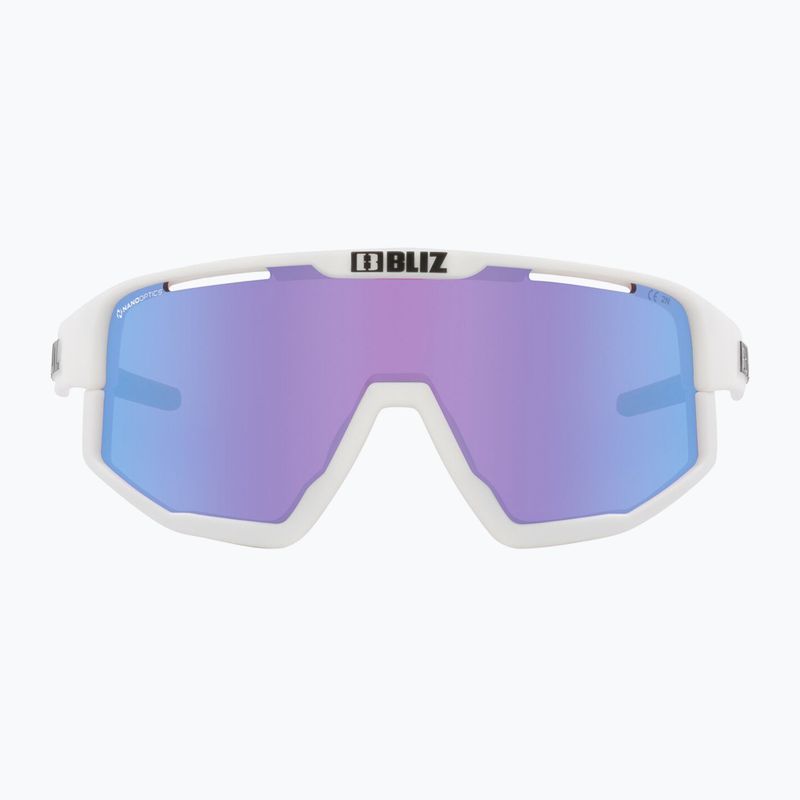 Okulary przeciwsłoneczne Bliz Fusion Small Nano Optics Nordic Light matt white/begonia/violet blue 3