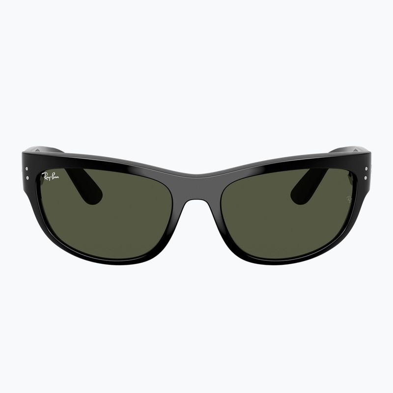 Okulary przeciwsłoneczne Ray-Ban Mega Balorama black/green g-15 2