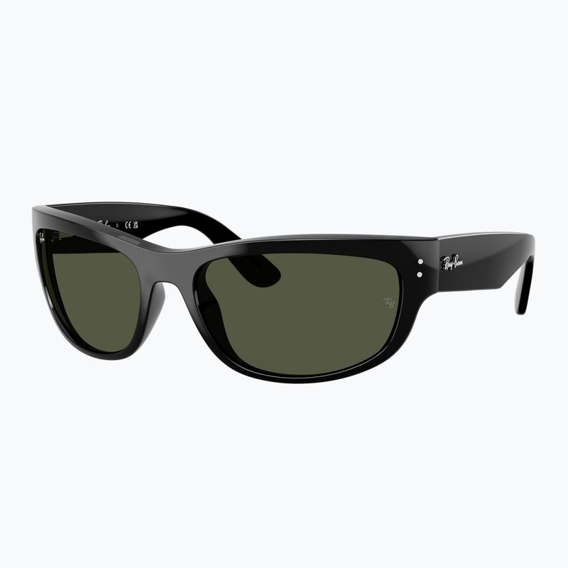 Okulary przeciwsłoneczne Ray-Ban Mega Balorama black/green g-15 4