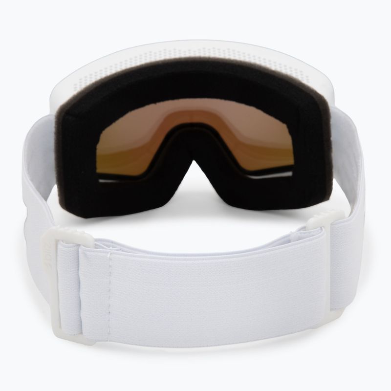Gogle narciarskie Bliz G001 matte white/brown/green multi 3