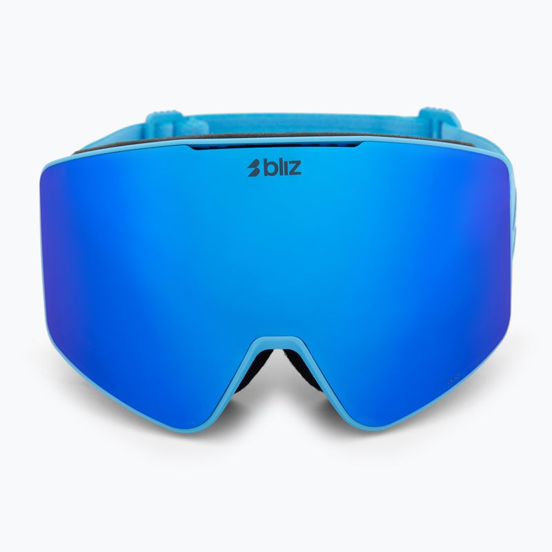 Gogle narciarskie Bliz G001S matte blue/brown/blue multi 2