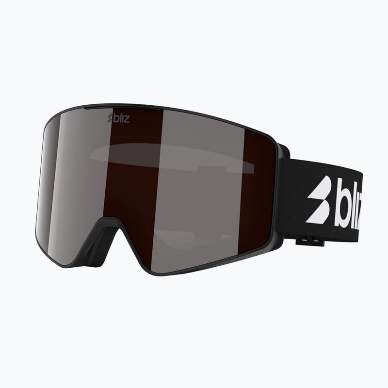 Gogle narciarskie Bliz G001 matte black/orange/silver mirror 5