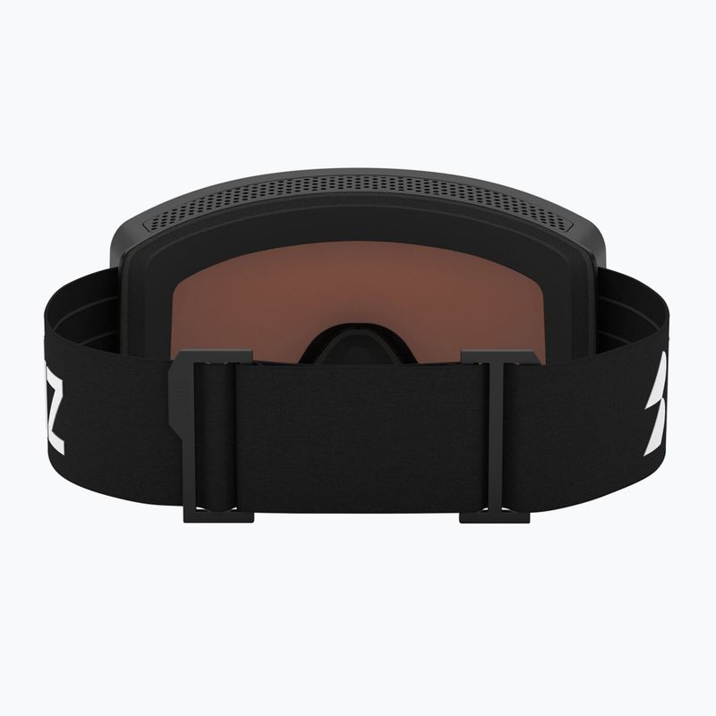 Gogle narciarskie Bliz G001 matte black/orange/silver mirror 7