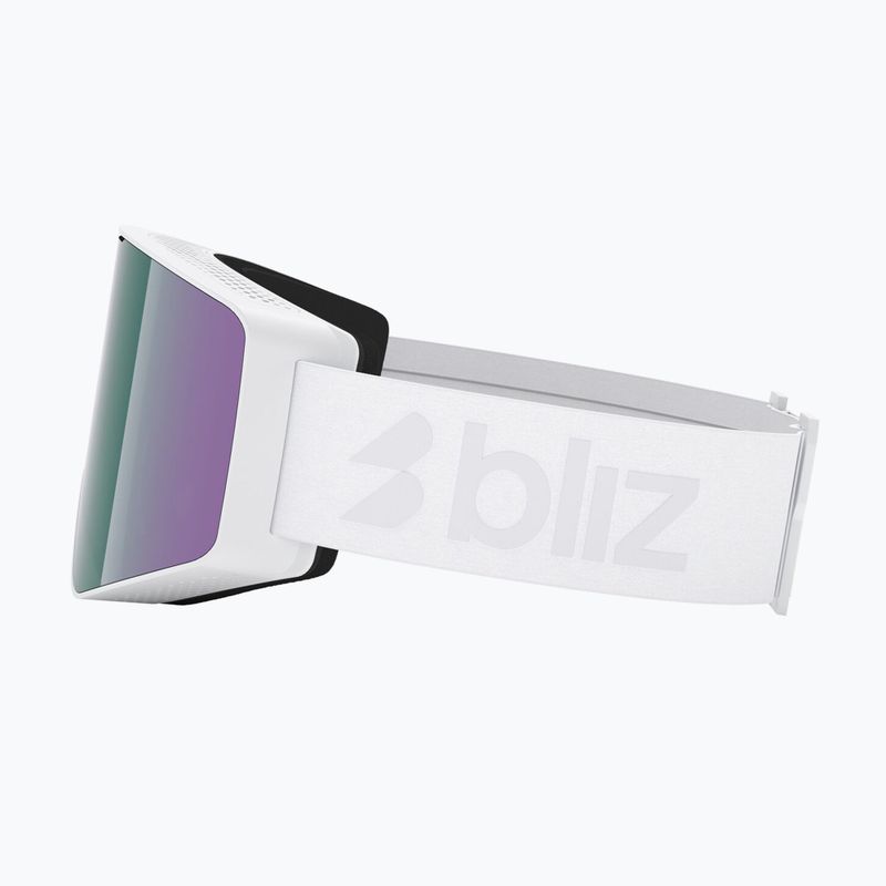 Gogle narciarskie Bliz G001S matte white/brown/green multi 9