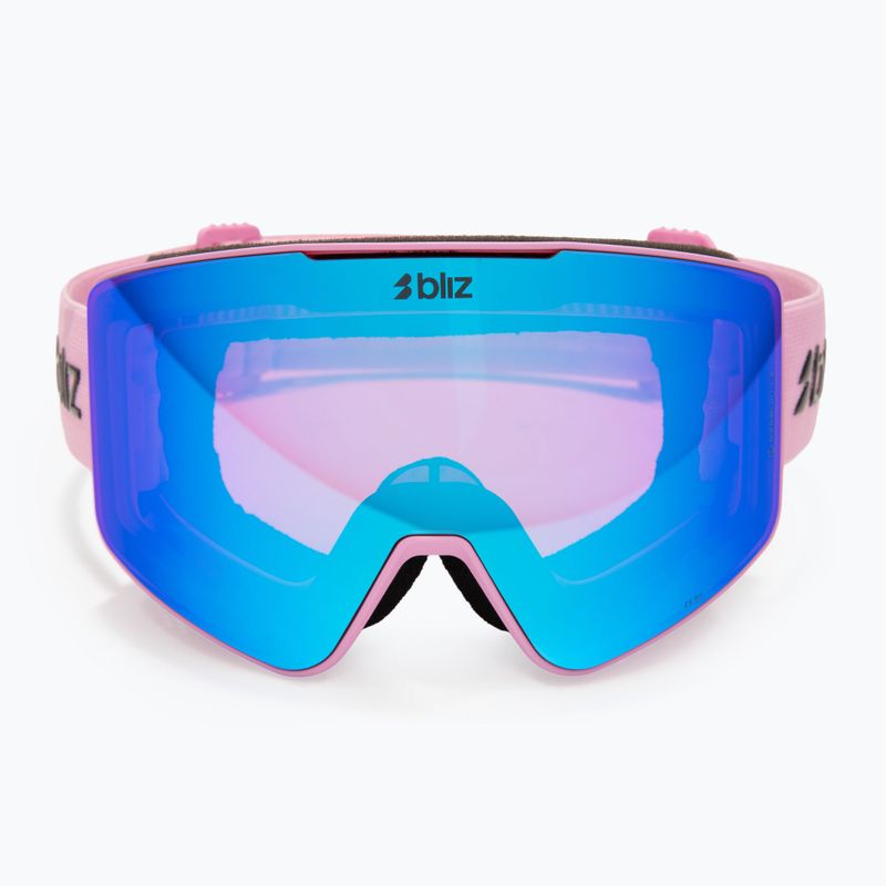 Gogle narciarskie Bliz G001S matte pink/neon violet/blue multi 2