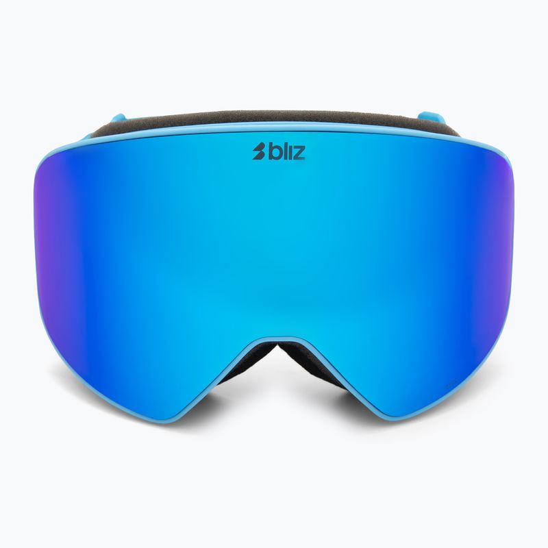 Gogle narciarskie Bliz Flow matte blue/brown/blue multi 2