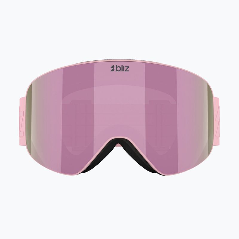Gogle narciarskie Bliz Flow matte pink/brown/pink multi 2