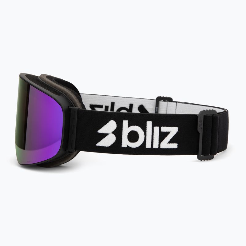 Gogle narciarskie Bliz Flow matte black/brown/purple multi 4