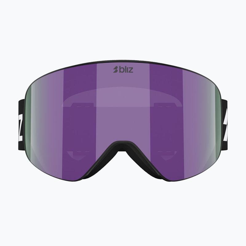 Gogle narciarskie Bliz Flow matte black/brown/purple multi 2