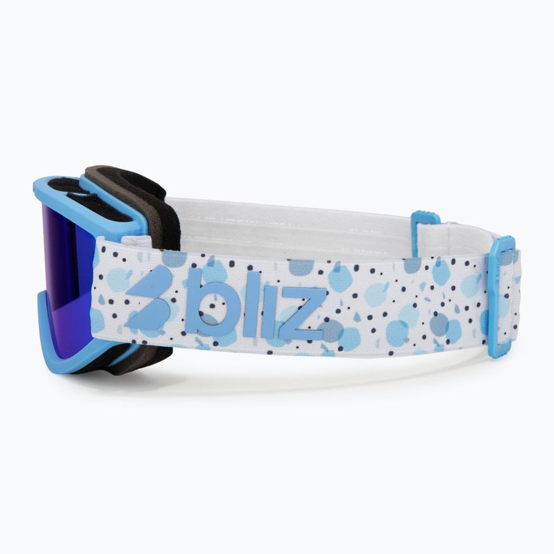 Gogle narciarskie dziecięce Bliz Pixie Jr matte blue/brown/blue multi 4