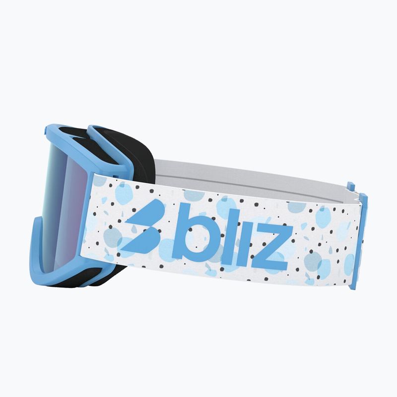 Gogle narciarskie dziecięce Bliz Pixie Jr matte blue/brown/blue multi 4