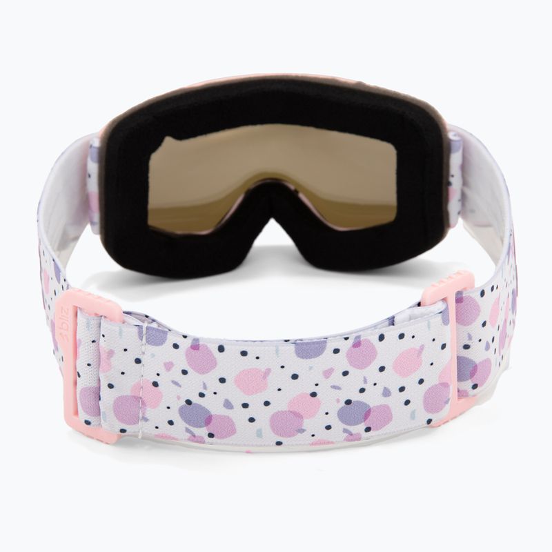 Gogle narciarskie dziecięce Bliz Pixie Jr matte pink/brown/pink multi 3