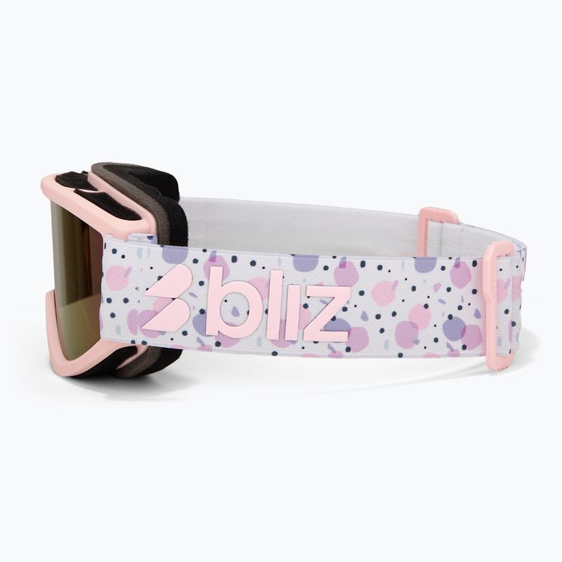 Gogle narciarskie dziecięce Bliz Pixie Jr matte pink/brown/pink multi 4