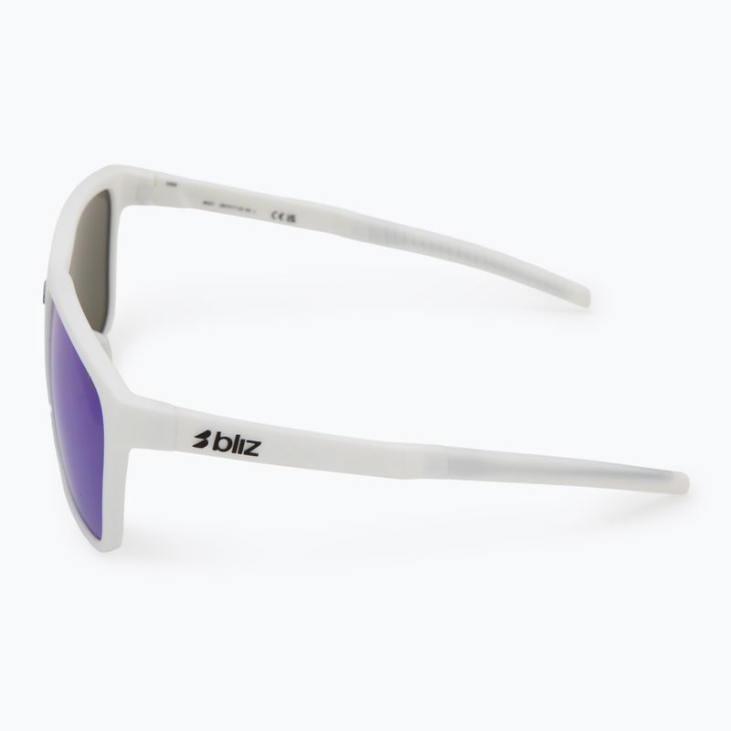 Okulary przeciwsłoneczne Bliz A001 matte white/grey blue multi 4