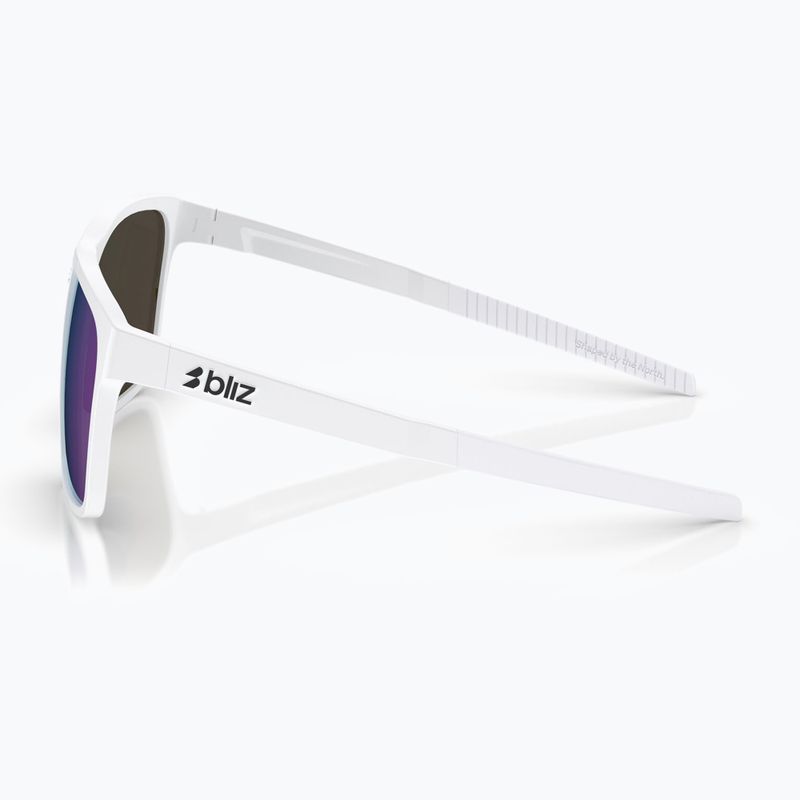 Okulary przeciwsłoneczne Bliz A001 matte white/grey blue multi 5