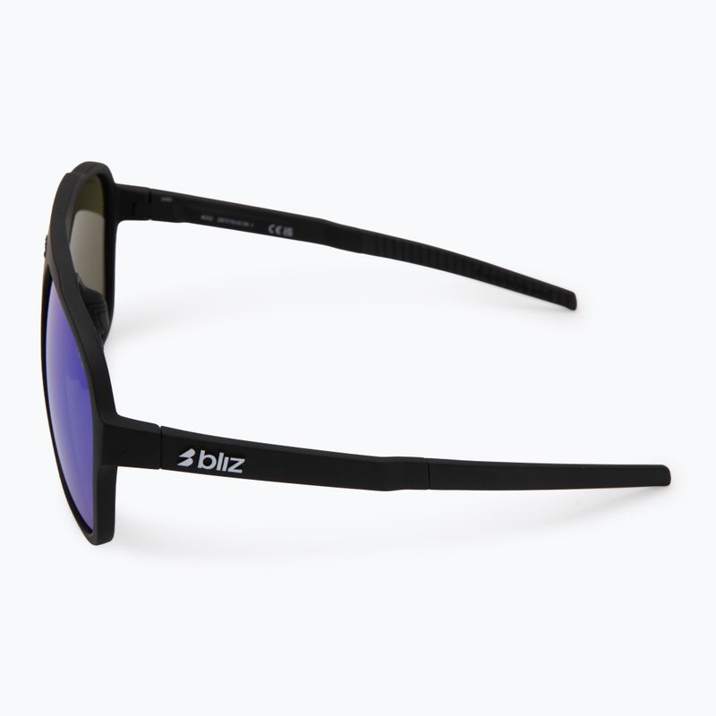Okulary przeciwsłoneczne Bliz A002 matte black/grey blue multi 4