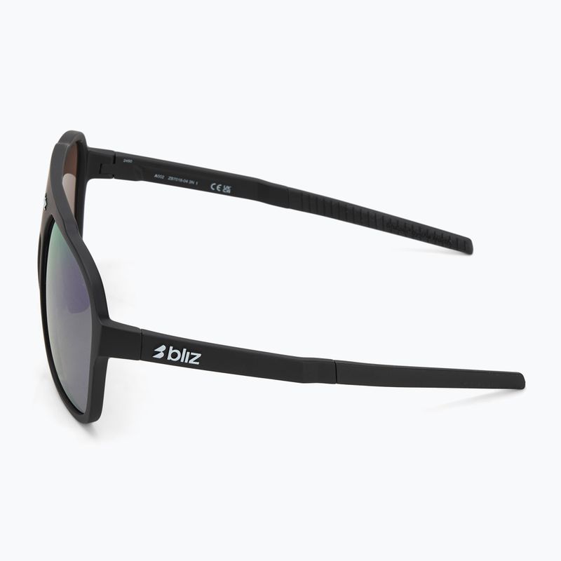 Okulary przeciwsłoneczne Bliz A002 matte black/brown purple multi 3