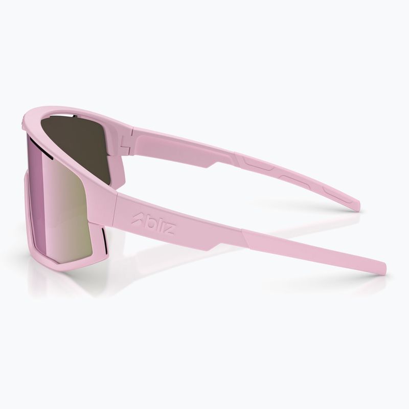 Okulary przeciwsłoneczne Bliz Vision matte powder pink/brown rosé multi 4