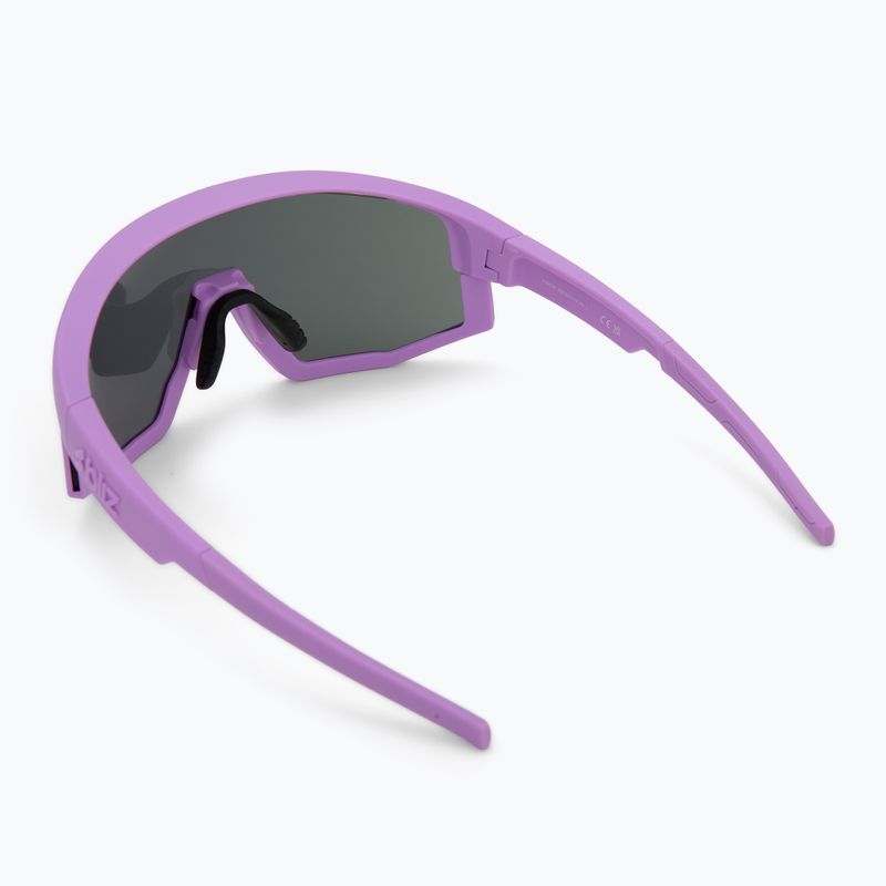 Okulary przeciwsłoneczne Bliz Vision matte purple/grey purple mirror 3