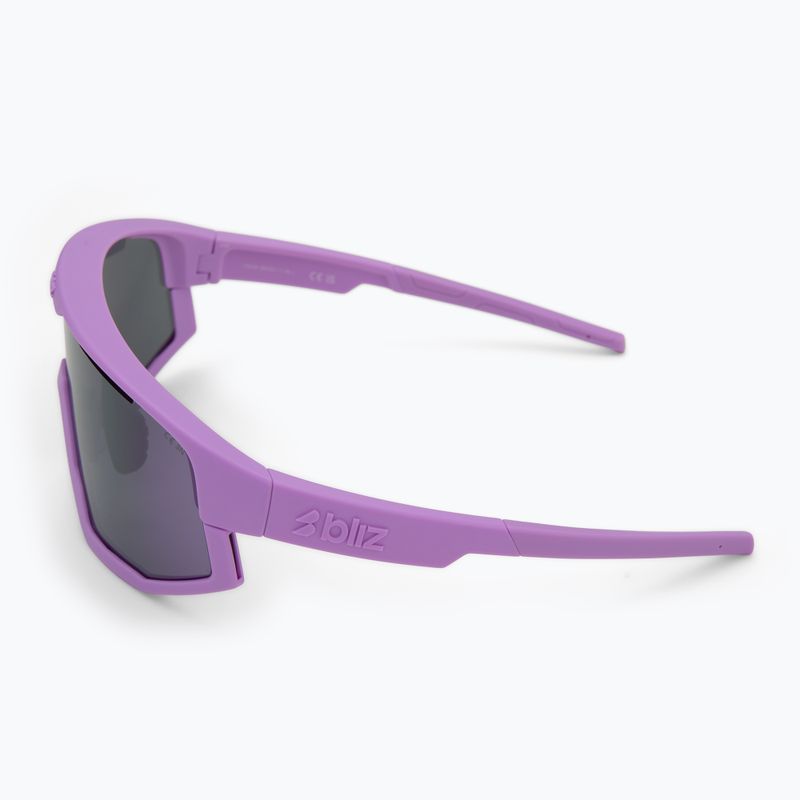 Okulary przeciwsłoneczne Bliz Vision matte purple/grey purple mirror 5