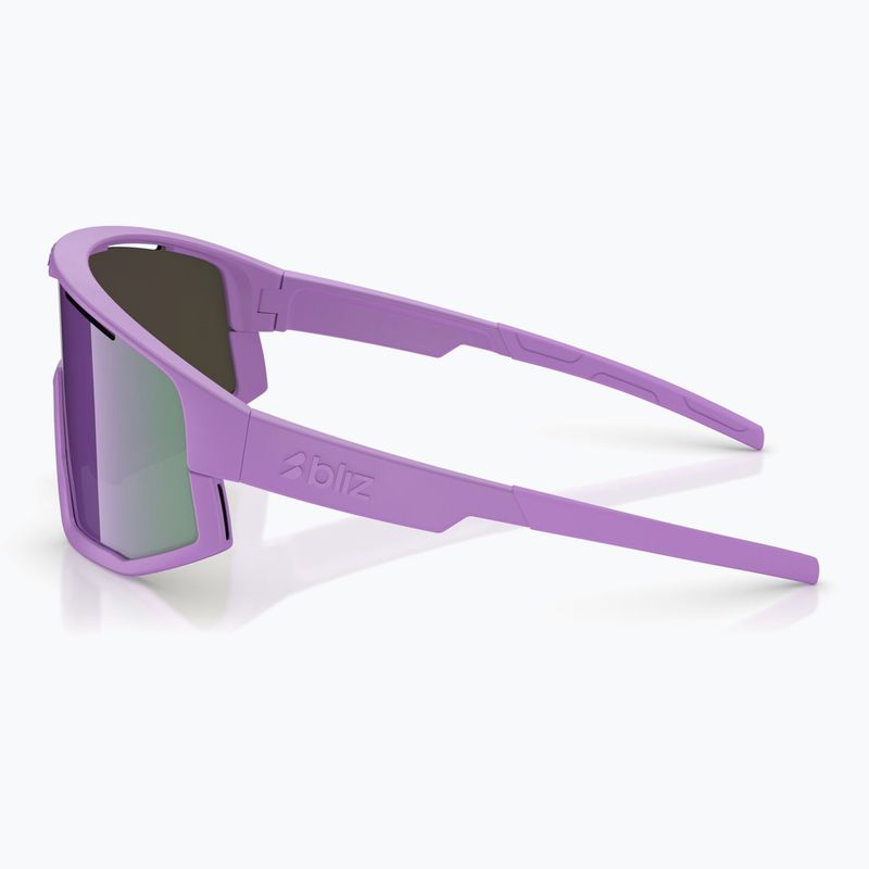 Okulary przeciwsłoneczne Bliz Vision matte purple/grey purple mirror 4