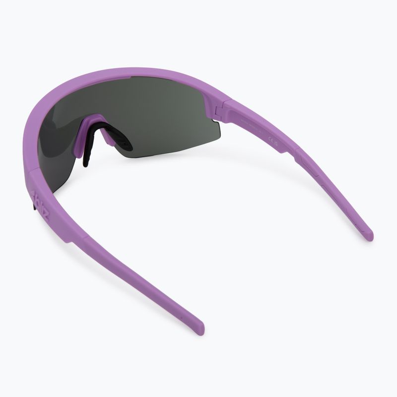 Okulary przeciwsłoneczne Bliz Matrix matte purple/grey purple mirror 2