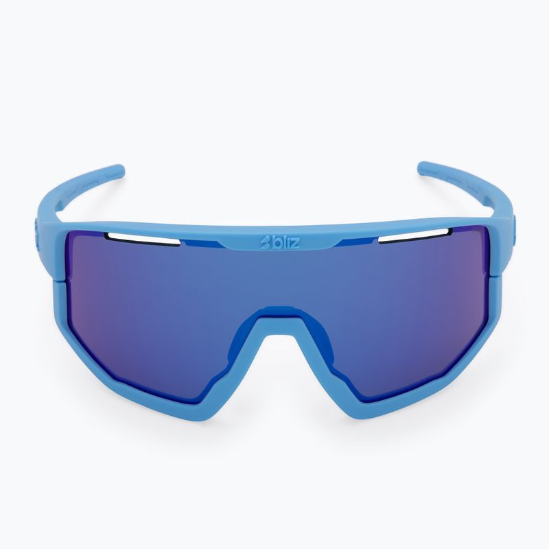 Okulary przeciwsłoneczne Bliz Fusion matte blue/grey blue mirror 4