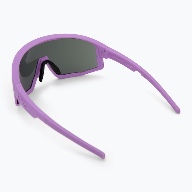 Okulary przeciwsłoneczne Bliz Fusion matte purple/grey purple mirror 3