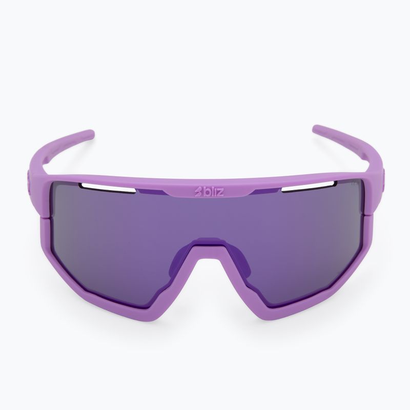 Okulary przeciwsłoneczne Bliz Fusion matte purple/grey purple mirror 4