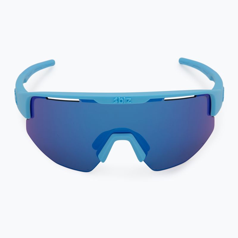 Okulary przeciwsłoneczne Bliz Matrix Small matte blue/grey blue mirror 3