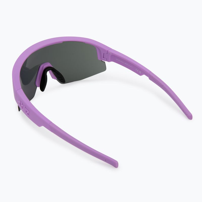 Okulary przeciwsłoneczne Bliz Matrix Small matte purple/grey purple mirror 2