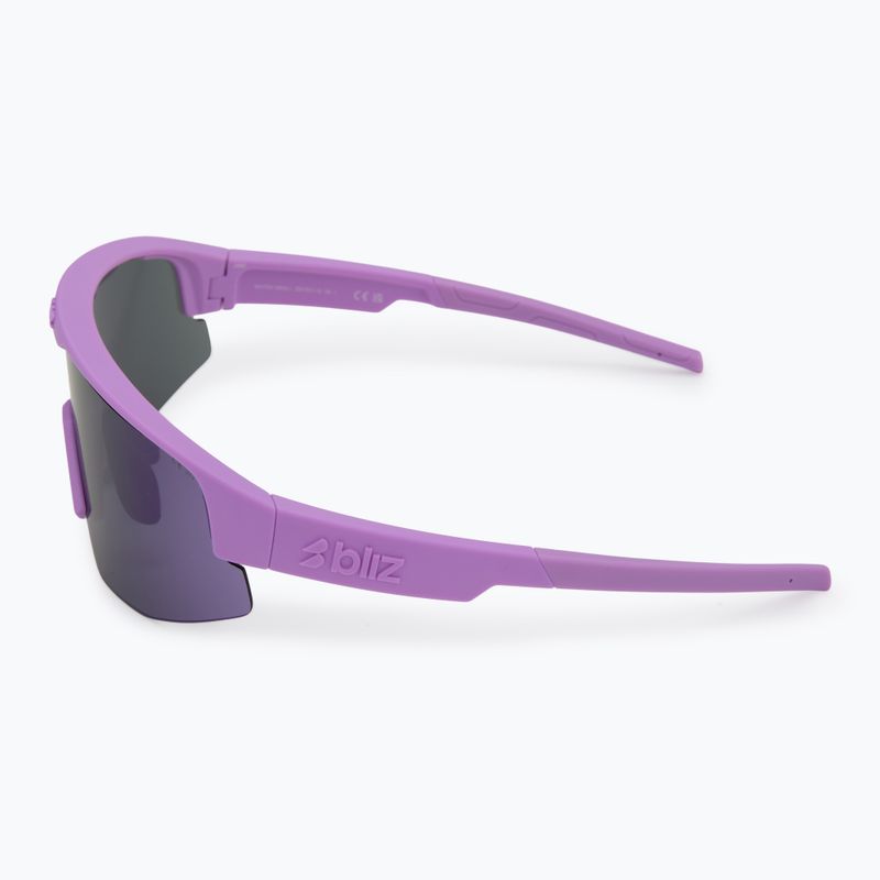 Okulary przeciwsłoneczne Bliz Matrix Small matte purple/grey purple mirror 4