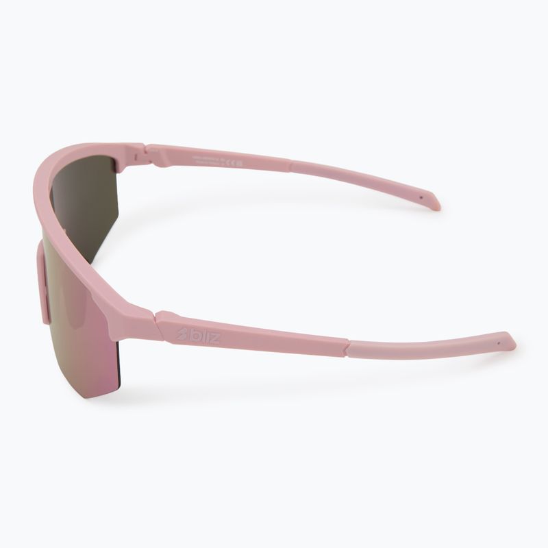 Okulary przeciwsłoneczne Bliz Hero matte powder pink/brown rosé multi 4