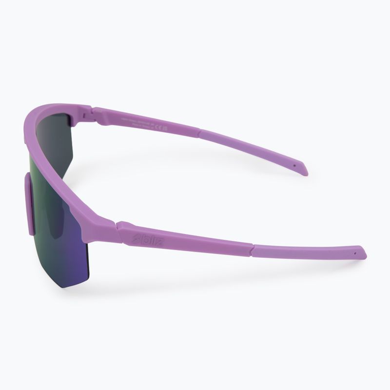 Okulary przeciwsłoneczne Bliz Hero Small matte purple/grey purple mirror 4