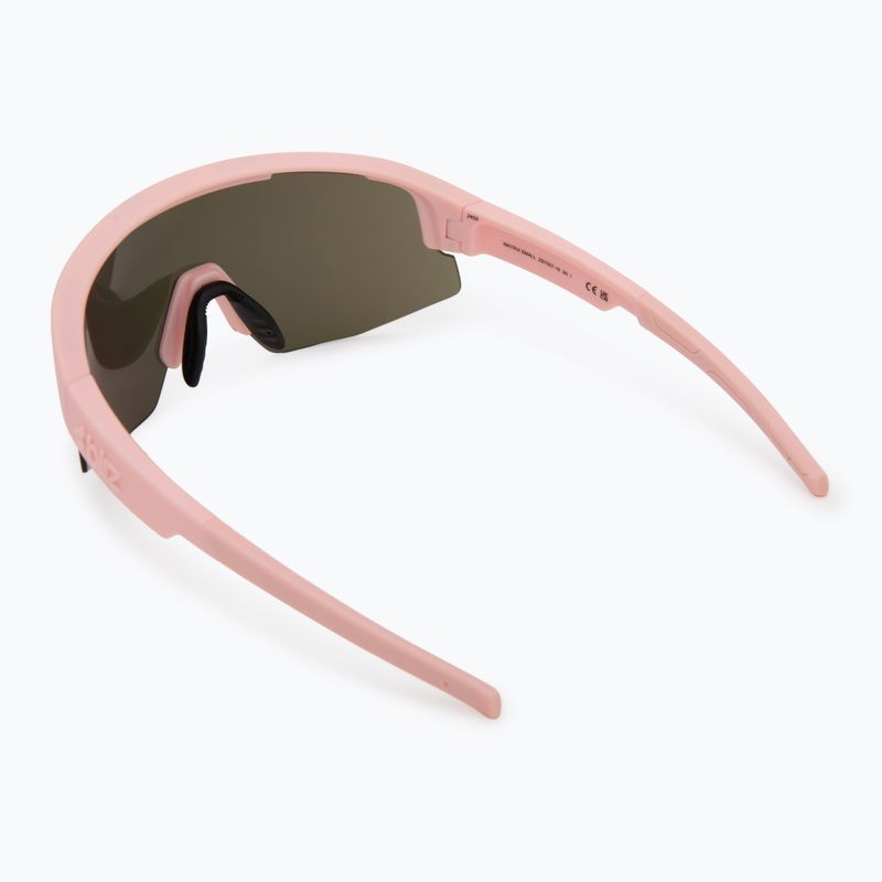 Okulary przeciwsłoneczne Bliz Hero Small matte powder pink/brown rosé multi 2