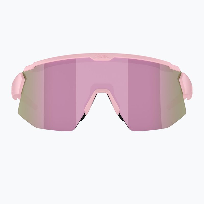 Okulary przeciwsłoneczne Bliz Breeze Small matte powder pink/brown rosé multi/pink 2