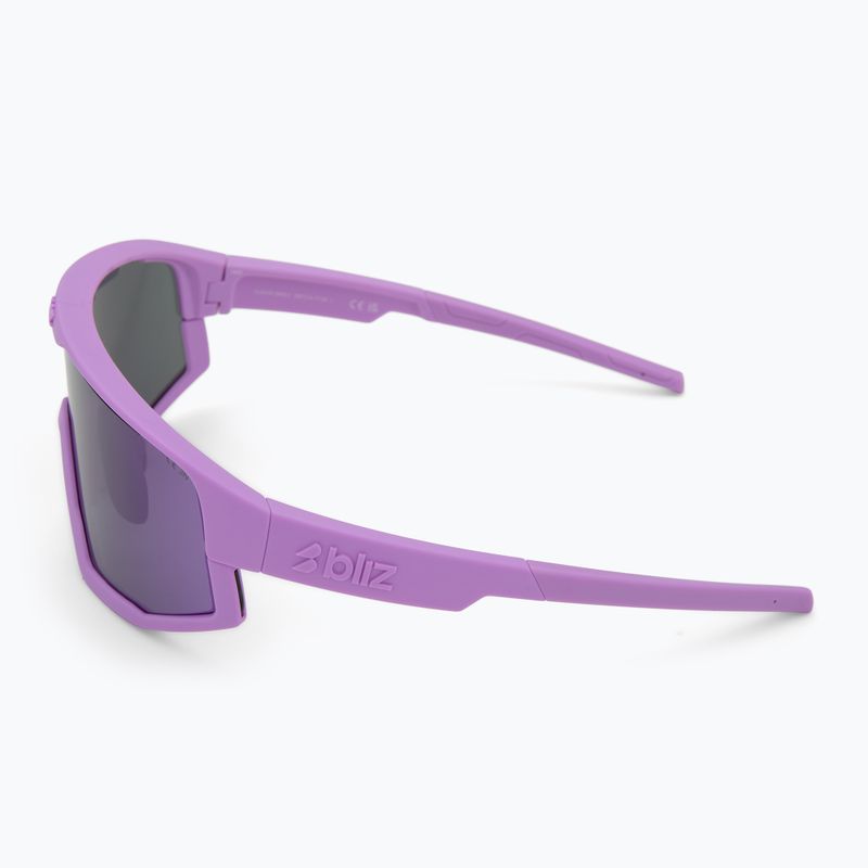 Okulary przeciwsłoneczne Bliz Fusion Small matte purple/grey purple mirror 5
