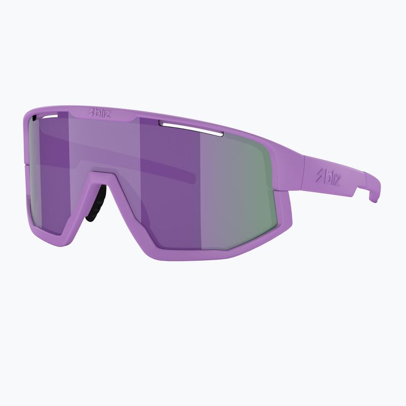 Okulary przeciwsłoneczne Bliz Fusion Small matte purple/grey purple mirror