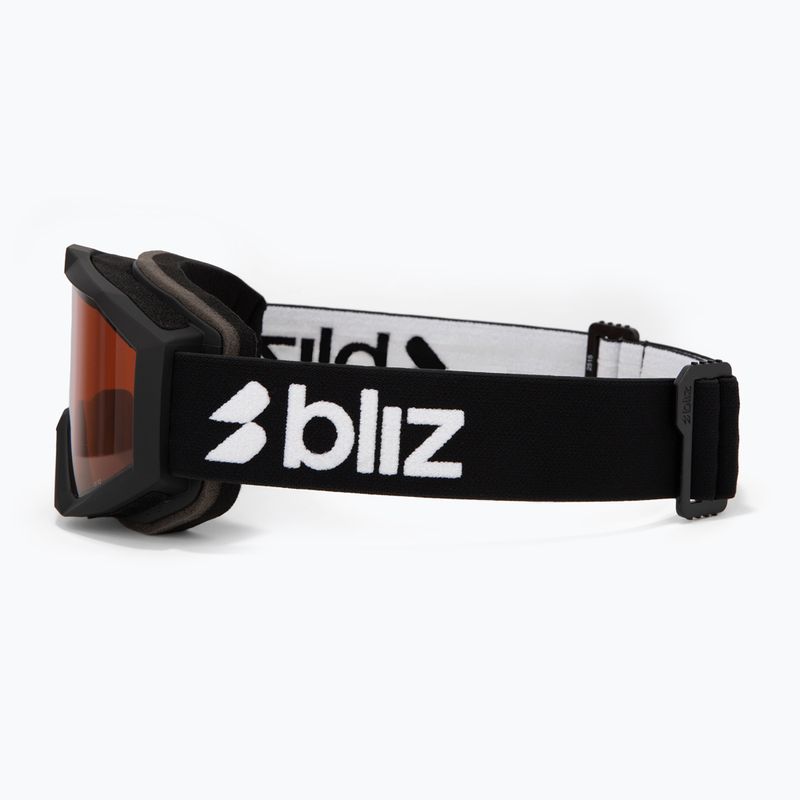 Gogle narciarskie dziecięce Bliz Liner Jr matte black/orange 4