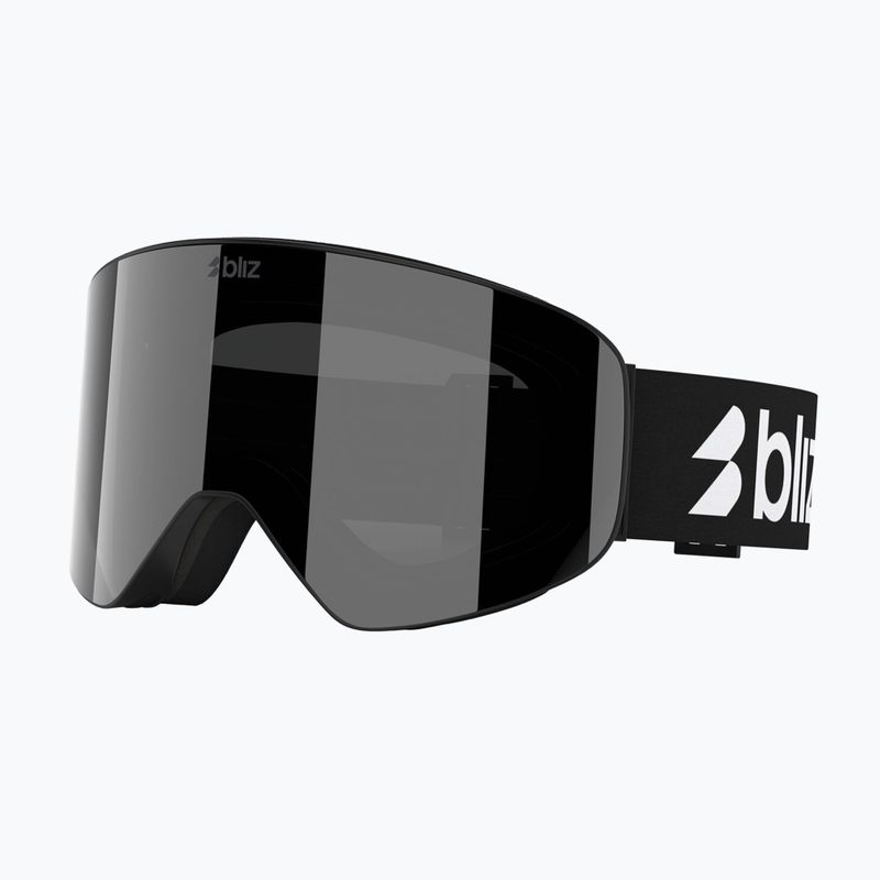 Gogle narciarskie Bliz Flow matte black/smoke/silver mirror 6