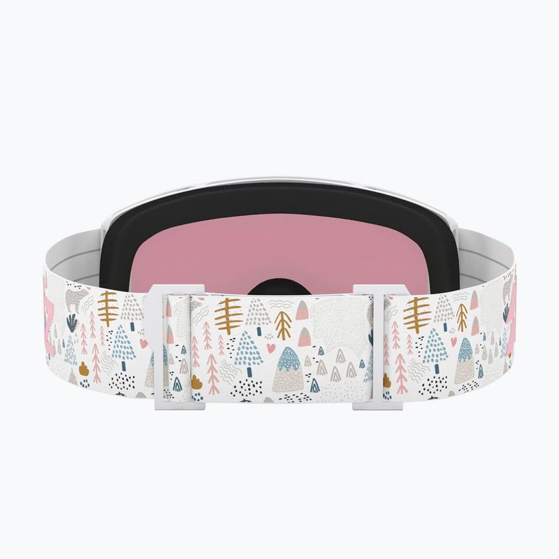 Gogle narciarskie dziecięce Bliz Pixie Jr matte white/pink 3