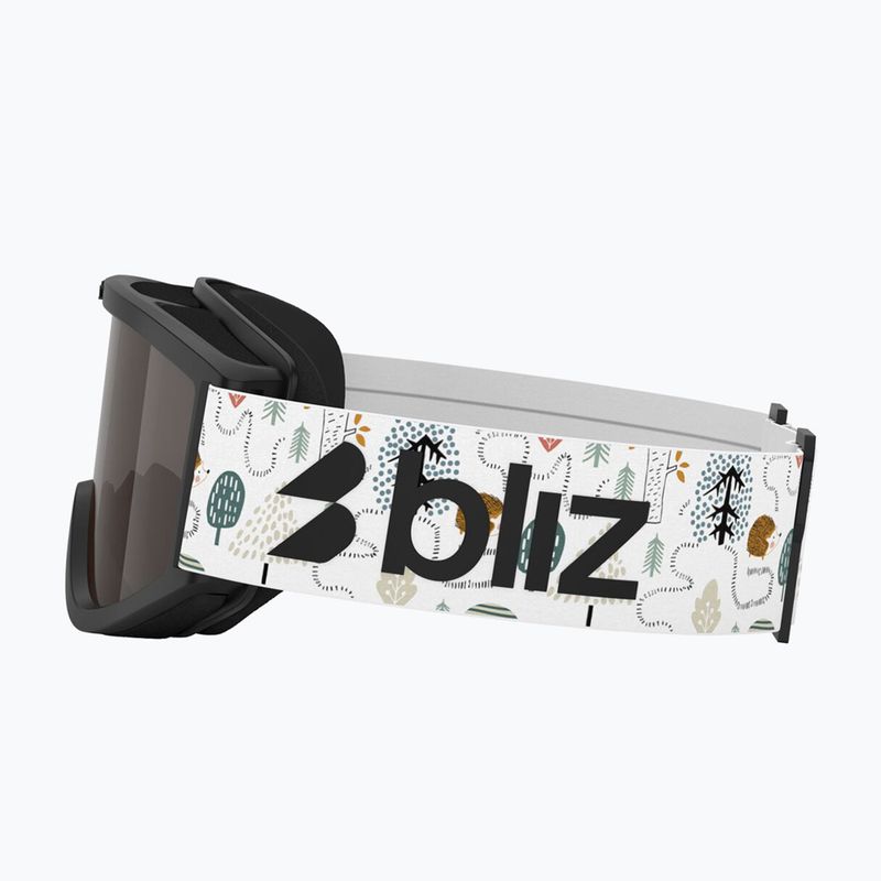Gogle narciarskie dziecięce Bliz Pixie Jr matte black/brown 4