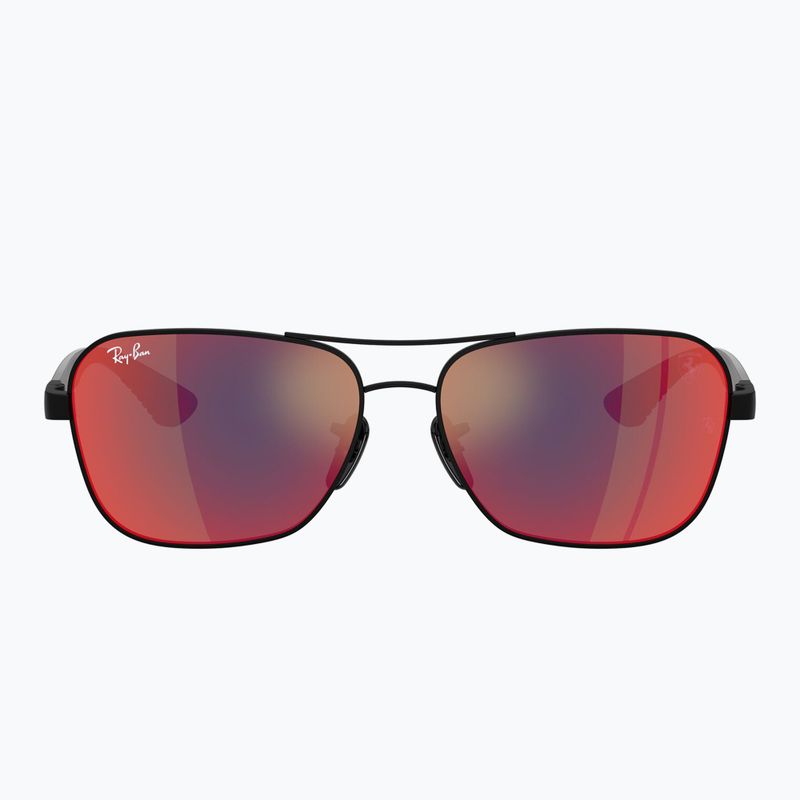 Okulary przeciwsłoneczne Ray-Ban Rb8336M Scuderia matt black/dark grey mirror blue/red 2
