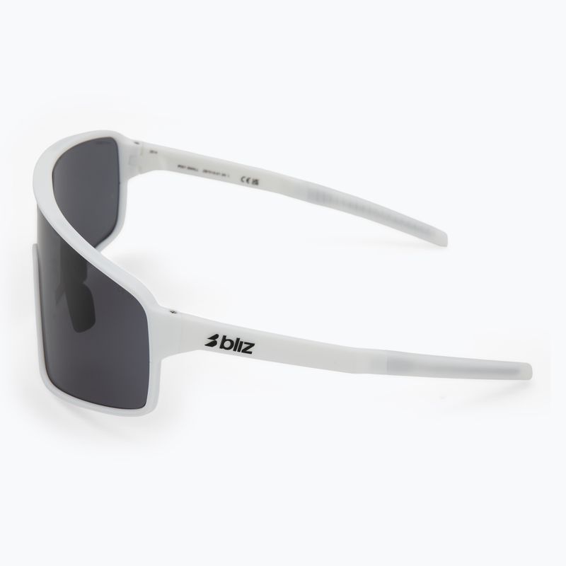 Okulary przeciwsłoneczne Bliz P001S matte white/smoke 4
