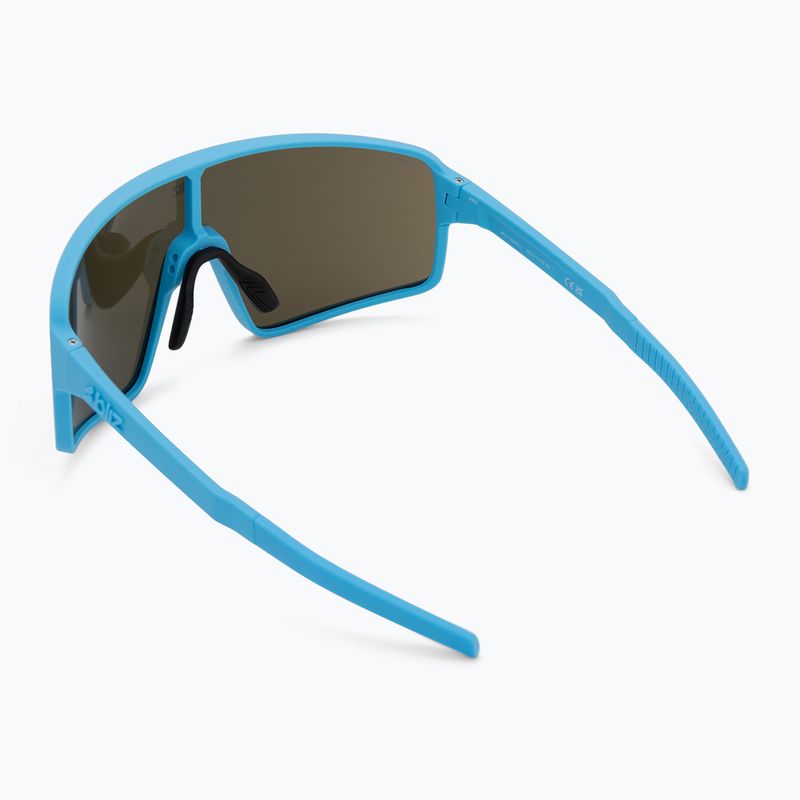 Okulary przeciwsłoneczne Bliz P001S matte blue/grey blue mirror 2