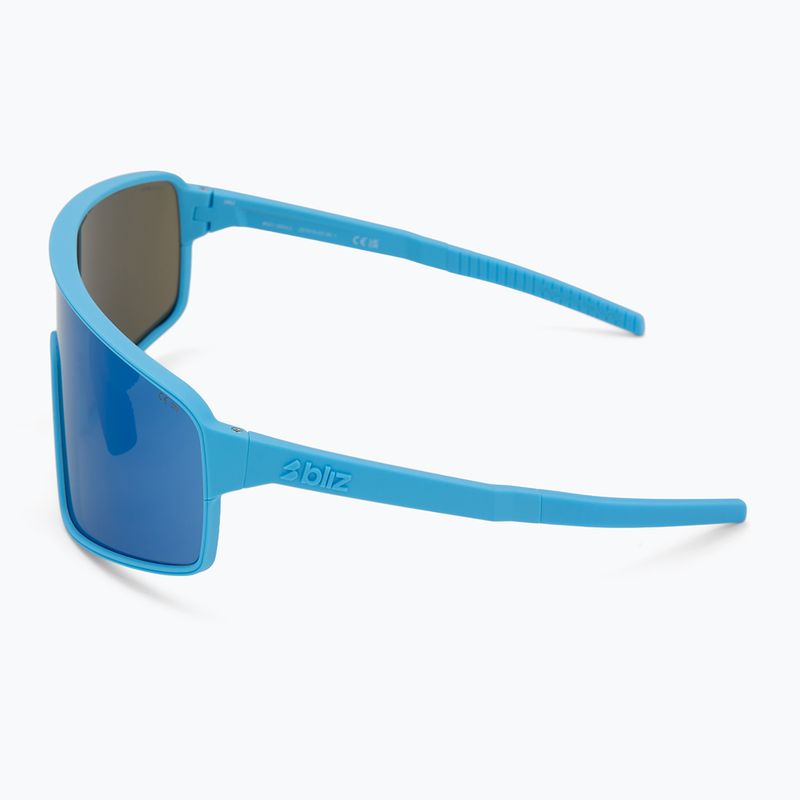 Okulary przeciwsłoneczne Bliz P001S matte blue/grey blue mirror 4